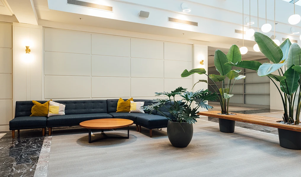 The lounge waiting room